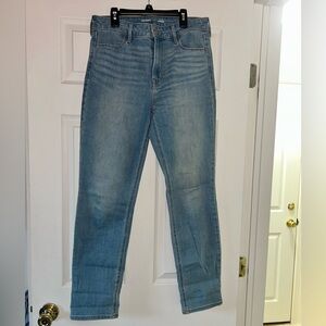 Old Navy Light Blue High-Rise Straight Jeans